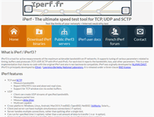 Tablet Screenshot of iperf.fr